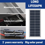 Langy Solar Lighting 150W commercial solar street light -Stay on (Grey), view 4