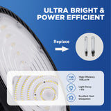Langy Solar Lighting 150W LED UFO high bay light-22,500 lumens, view 3