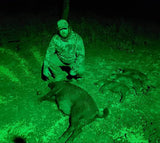Langy Solar Lighting Solar Green Light for Hunting Hogs Deer,Fish light -15,000lumens, view 4