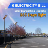 Langy Solar Lighting Commerical Solar Power LED Parking Lot Light - 2 Years Warranty, view 3