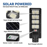 Langy Solar Lighting 200W All in one solar Parking Lot Lights -25,000 lumens, view 3