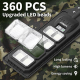 Langy Solar Lighting Powereful Solar Green Feeder Light for Hunting-25,000 lumens, view 4