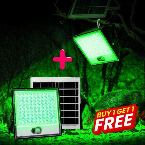 Langy Solar Lighting Solar Green Light for Night Hunting -15,000 lumens