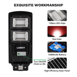 Langy Solar Lighting Solar Red Light for Hunting Hogs Deers, view 2