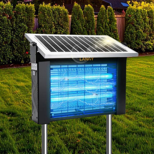 Langy Solar Lighting Upgraded Solar Mosquito Killer Lamp