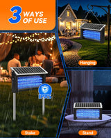 Langy Solar Lighting 4500V Commercial Grade Solar Bug Zapper - Heavy Duty Mosquito Killer Pro, view 4