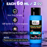 Let's Resin 14 Colors Glow in the Dark Acrylic Paint, view 4