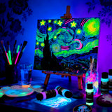 Let's Resin 14 Colors Glow in the Dark Acrylic Paint, view 5
