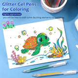 Let's Resin 18 Colors Retractable Glitter Gel Pen, view 4