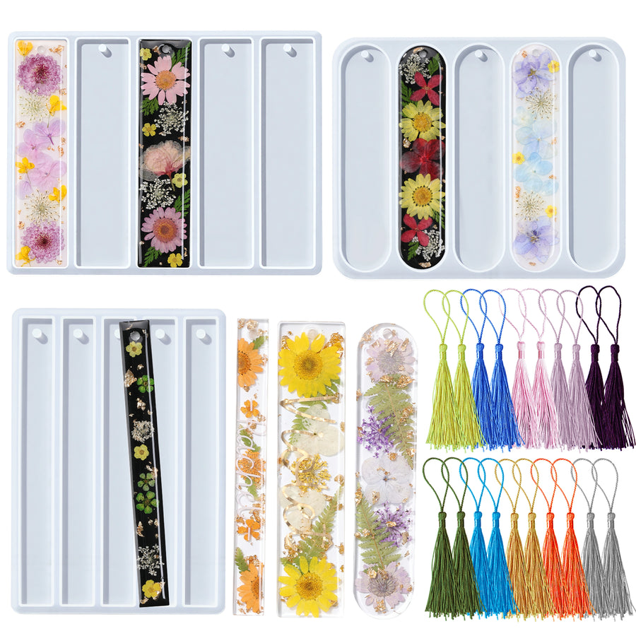 Let's Resin 3-in-1 Bookmark Resin Molds