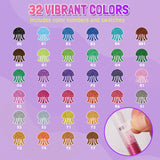 Let's Resin 32 Colors Jumbo Glitter Gel Pen, view 3
