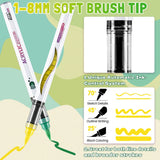 Let's Resin 72 Colors Brush Tip Acrylic Paint Markers Set, view 3