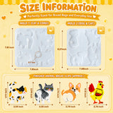 Let's Resin Animal Bread Clip Resin Molds, view 3