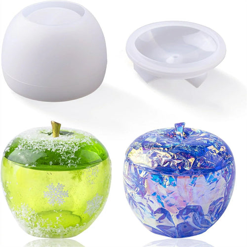 Let's Resin Apple Jar Resin Molds