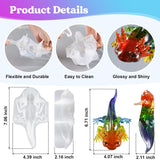 Let's Resin Axolotl Resin Mold, view 3