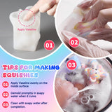 Let's Resin Bear & Axolotl Taba Squishy Molds, view 6