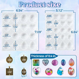 Let's Resin Cabochon Gems Resin Molds, view 3