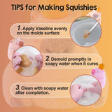 Let's Resin Capybara Taba Squishy Mold, view 5