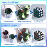 Let's Resin Violet Chameleon Flakes Set - 5 Colors, view 6