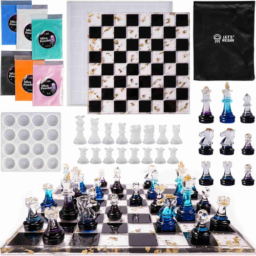 Let's Resin Chess Resin Molds