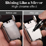 Let's Resin Mirror Chrome Paint Marker Set – 3 Tip Sizes, Gold & Silver, view 2