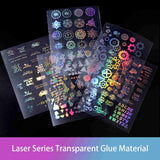 Let's Resin Clear Stickers for Resin – 25 Sheets of Zodiac, Foil, Floral & More Themes, view 3
