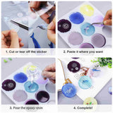 Let's Resin Clear Stickers for Resin – 25 Sheets of Zodiac, Foil, Floral & More Themes, view 6