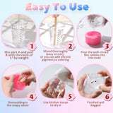 Let's Resin Clear Taba Squishy Liquid Silicone Rubber, view 6