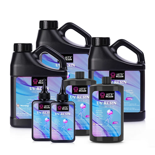Let's Resin Clear UV Resin - Hard Type