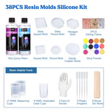 Let's Resin Coaster Resin All-in-one Kit, view 3