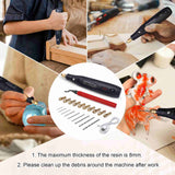 Let's Resin Cordless Resin Drill with Deburring Tool – 3-Speed Rotary Tool Kit, view 5