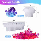 Let's Resin Crystal Cluster Resin Molds, view 2