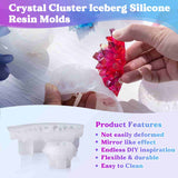 Let's Resin Crystal Cluster Resin Molds, view 3