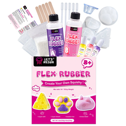 Let's Resin Cute Trio Taba Squishy Making All-in-one Kit