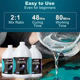 Let's Resin Deep Pour Epoxy Resin, view 4