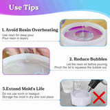 Let's Resin D20 Dice Box Resin Molds, view 3