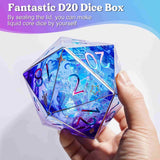 Let's Resin D20 Dice Box Resin Molds, view 4