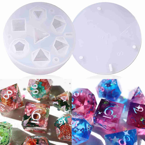 Let's Resin Polyhedral Dice Resin Molds