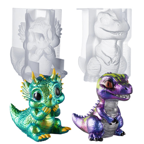Let's Resin Dinosaur Resin Molds