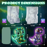 Let's Resin Dinosaur Resin Molds, view 3