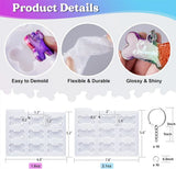 Let's Resin Dog Bone Pet Tag Resin Molds, view 6