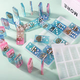 Let's Resin Domino Double Six Resin Molds, view 4
