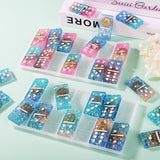 Let's Resin Domino Double Six Resin Molds, view 5