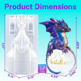 Let's Resin Dragon Ball Resin Mold, view 3
