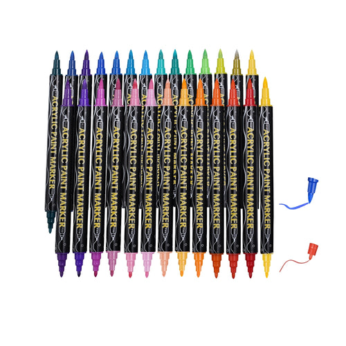 Let's Resin Dual Tip Acrylic Paint Marker Set