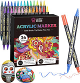 Let's Resin Dual Tip Acrylic Paint Marker Set, view 2