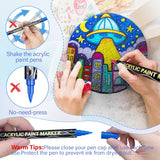 Let's Resin Dual Tip Acrylic Paint Marker Set, view 6