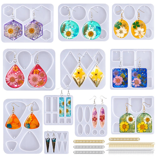 Let's Resin Earring & Pendants Resin Molds