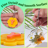 Let's Resin Flower Alphabet Keychain Resin Molds, view 6