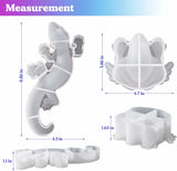 Let's Resin Frog & Lizard Resin Molds, view 2